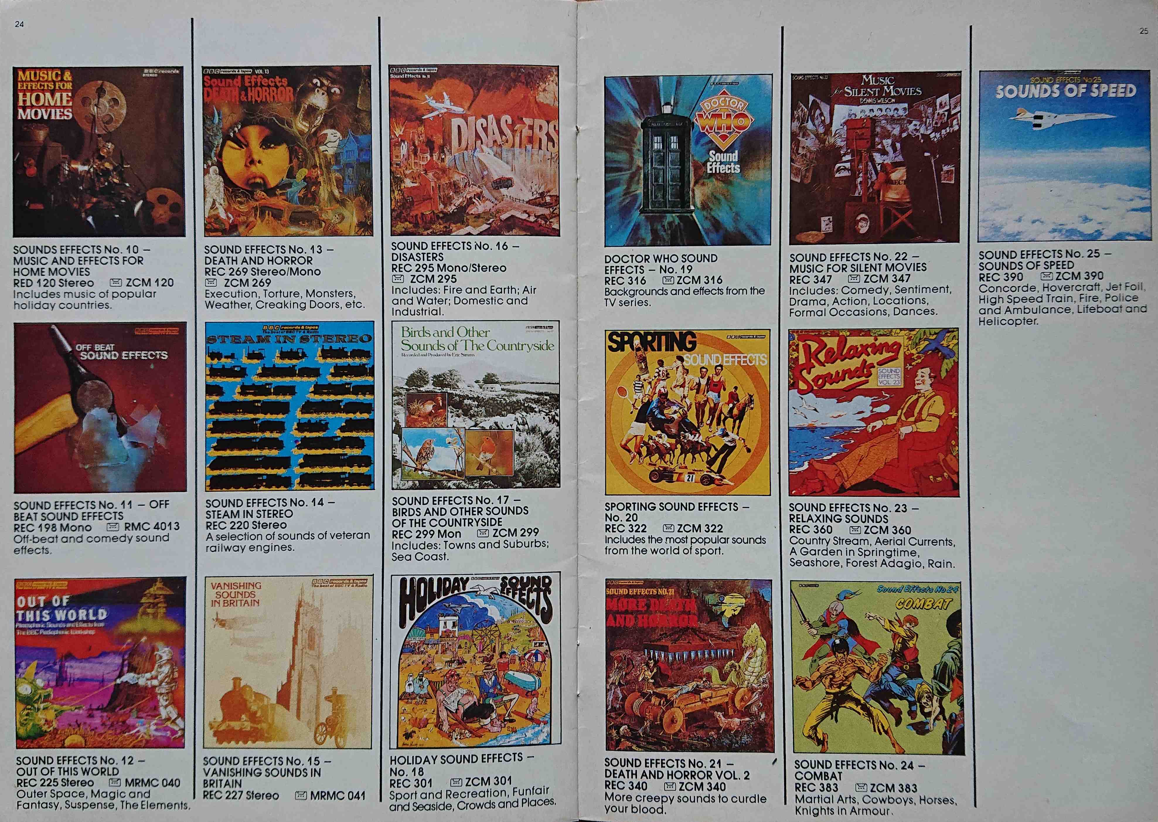 Other pages of catalogue BBC Records catalogue 1980